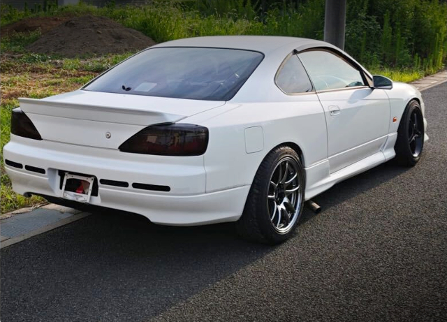 Rear exterior of S15 NISSAN SILVIA.