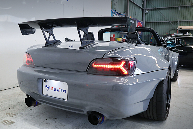 Rear Exterior of WIDEBODY AP1 HONDA S2000.