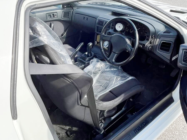 Interior of FC3S SAVANNA RX-7 GT-R.