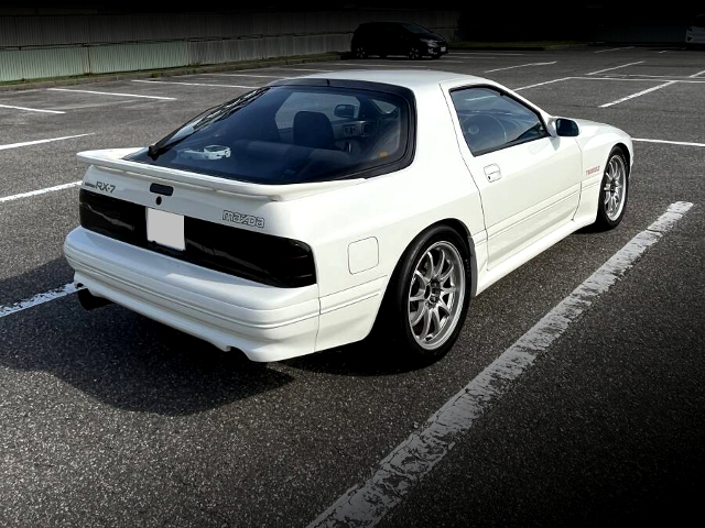 Rear exterior of FC3S SAVANNA RX-7 GT-R.