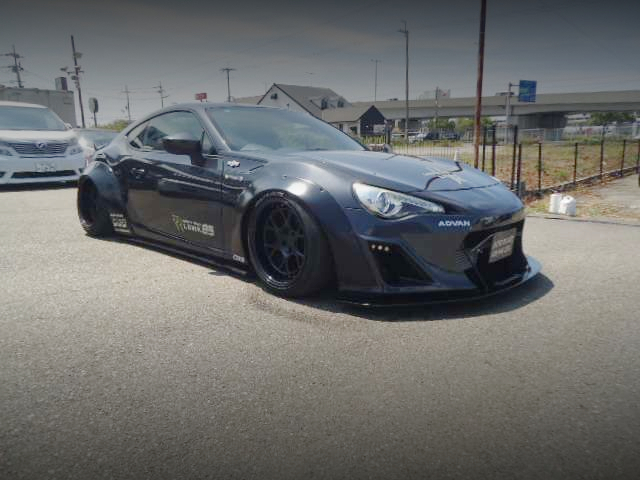 Front exterior of LB-WORKS WIDEBODY ZN6 TOYOTA 86GT.