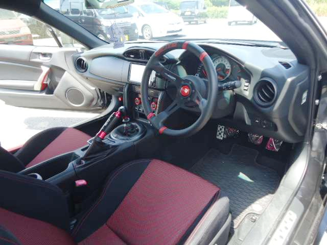 Interior of LB-WORKS WIDEBODY ZN6 TOYOTA 86GT.