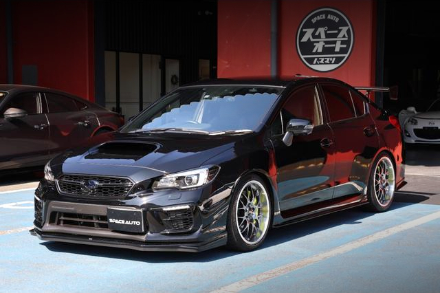 Front exterior of VAB SUBARU WRX STI.