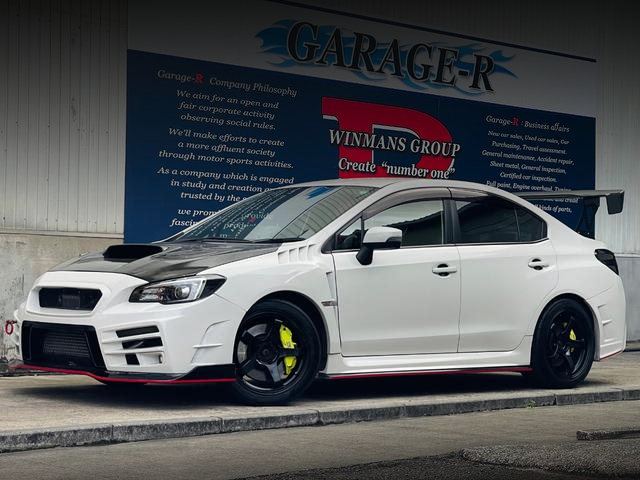 Front exterior of VAB SUBARU WRX STI TYPE-S.