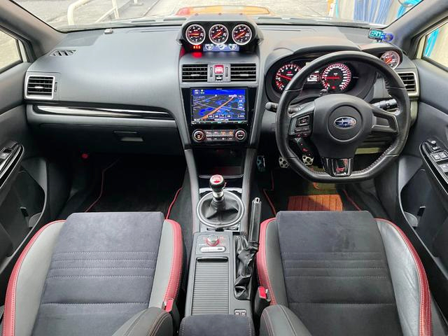 Interior of VAB SUBARU WRX STI TYPE-S.