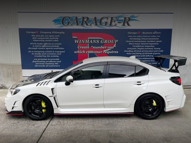 Left-Side exterior of VAB SUBARU WRX STI TYPE-S.