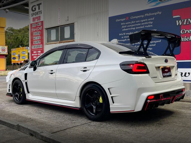 Rear exterior of VAB SUBARU WRX STI TYPE-S.