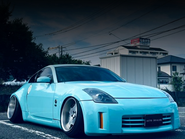Front exterior of Stance Custom Z33 FAIRLADY Z VERSION S.