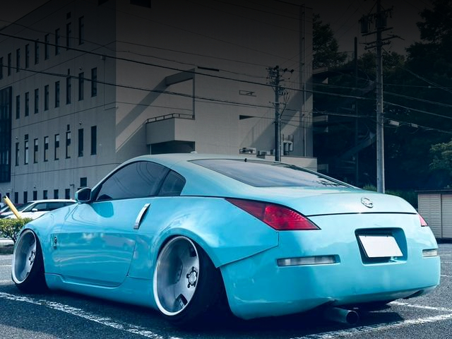 Rear exterior of Stance Custom Z33 FAIRLADY Z VERSION S.