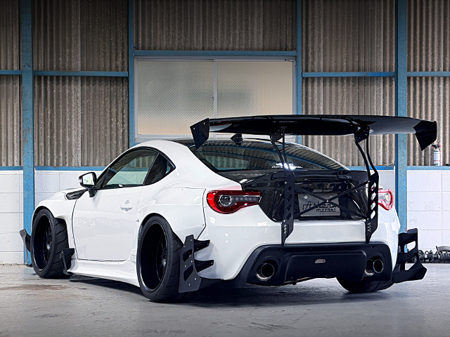 Rear exterior of PANDEM Version 3.5 WIDEBODY ZN6 TOYOTA 86 GT.