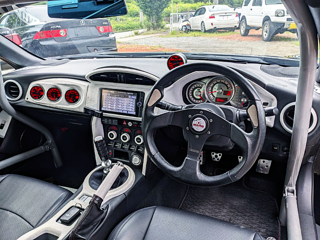 Interior of WIDEBODY ZN6 TOYOTA 86GT.
