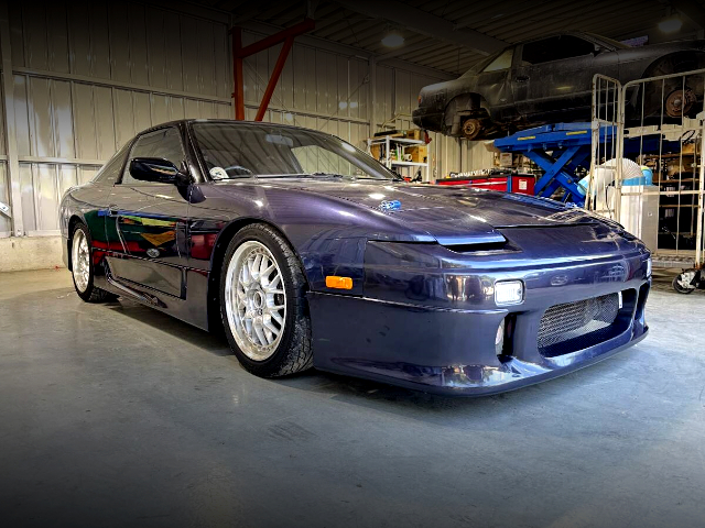 Front exterior of RPS13 NISSAN 180SX.