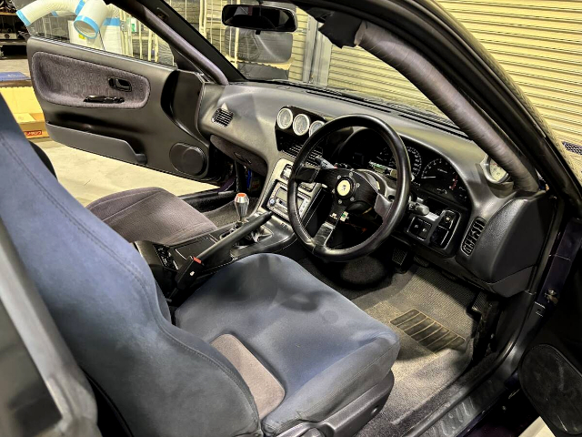 Interior of RPS13 NISSAN 180SX.