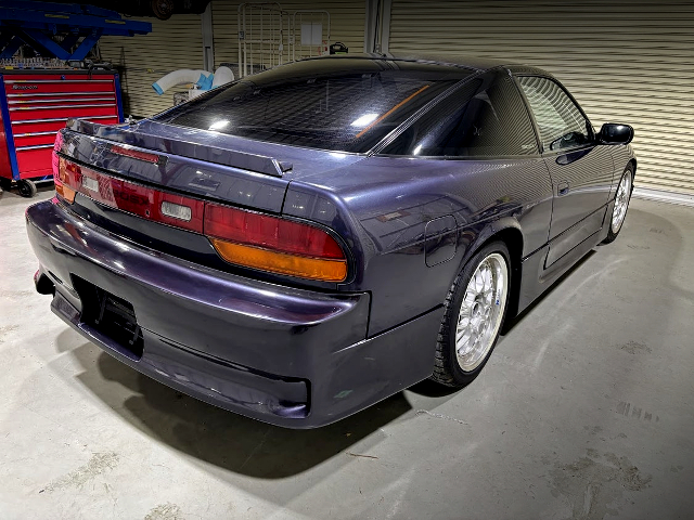 Rear exterior of RPS13 NISSAN 180SX.