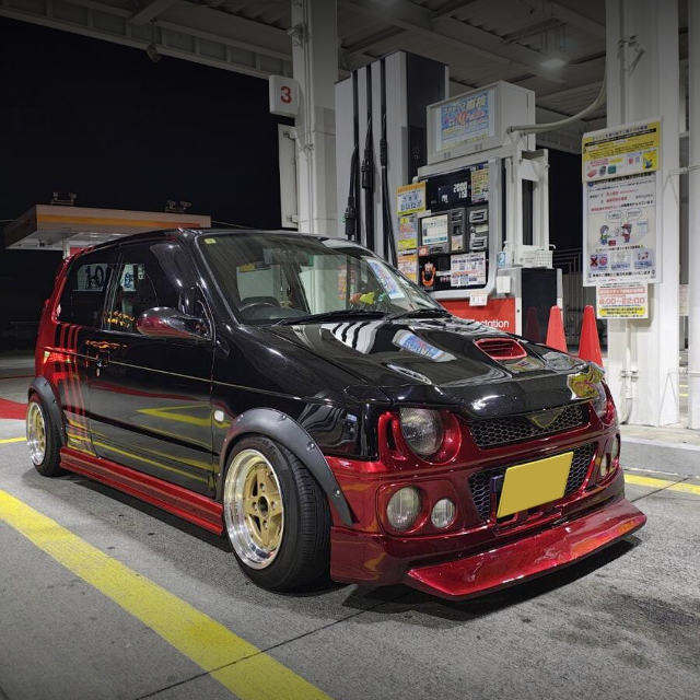 Front Side exterior of HB11S SUZUKI ALTO WORKS.