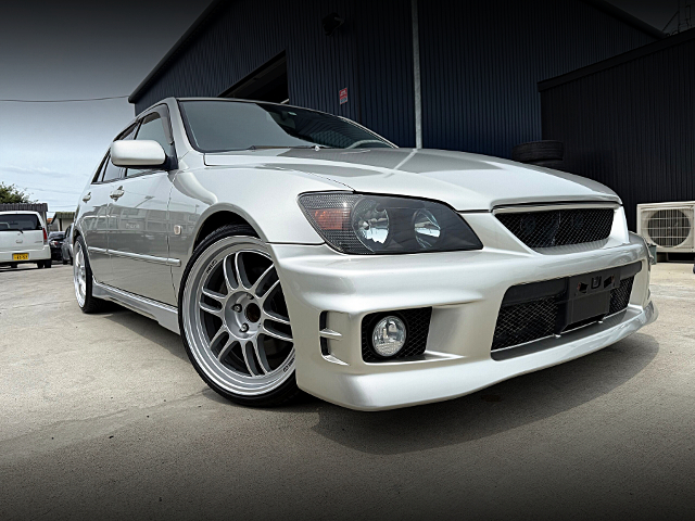 Front exterior of ALTEZZA RS200 Z EDITION.