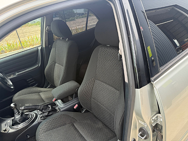 Seats of ALTEZZA RS200 Z EDITION.