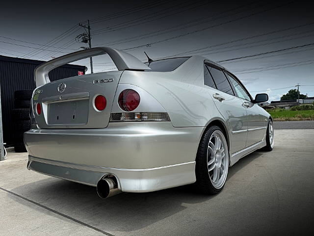 Rear exterior of ALTEZZA RS200 Z EDITION.