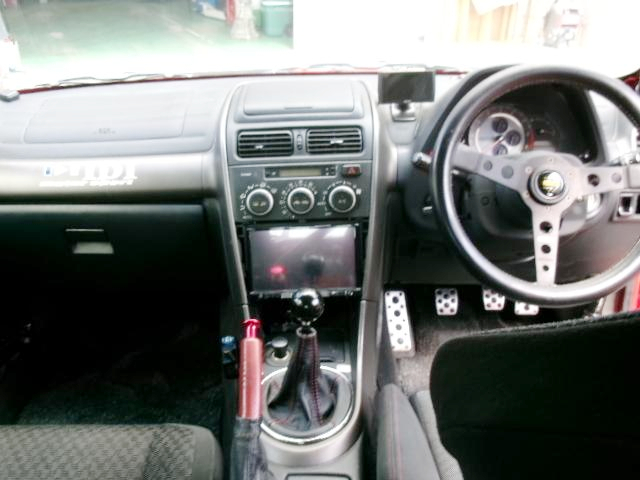 Dashboard of S-ONE DEMO CAR ALTEZZA RS200 Z-EDITION.