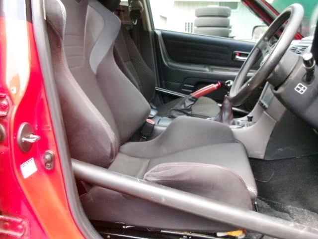 Seats of S-ONE DEMO CAR ALTEZZA RS200 Z-EDITION.