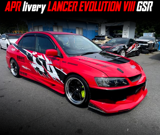 APR livery LANCER EVOLUTION VIII GSR.
