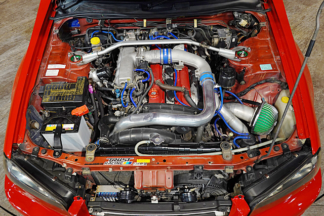 RB25DET+HKS TURBOCHARGER.