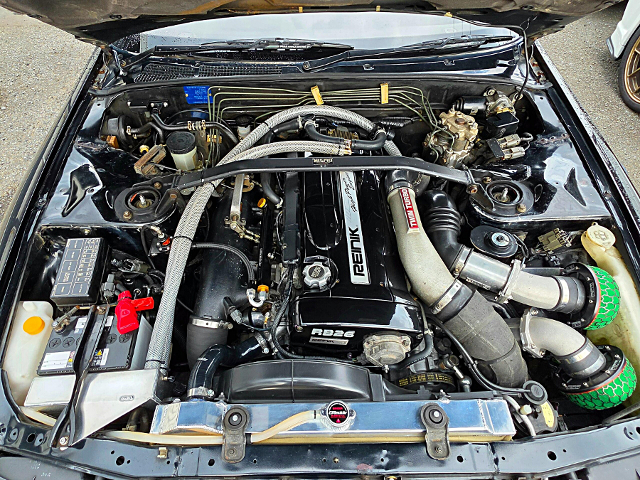 REINIK ENGINE+HKS GT-SS TWIN TURBO.
