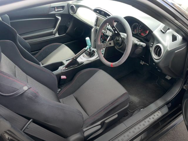 Interior of Cambered ZC6 SUBARU BRZ S.