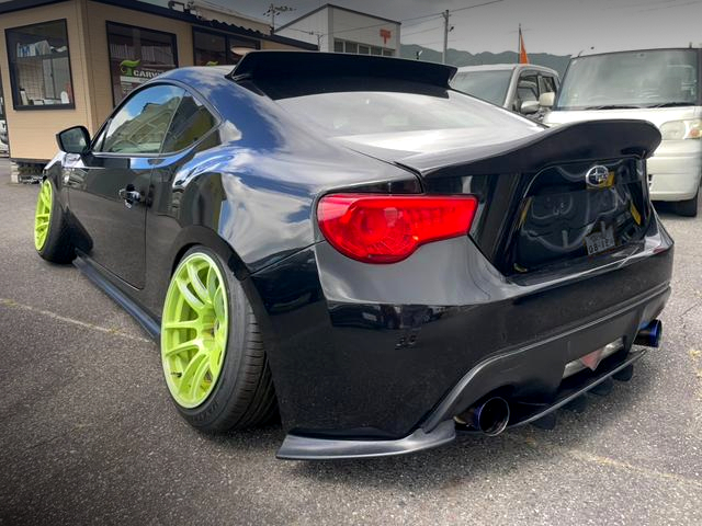 Rear exterior of Cambered ZC6 SUBARU BRZ S.