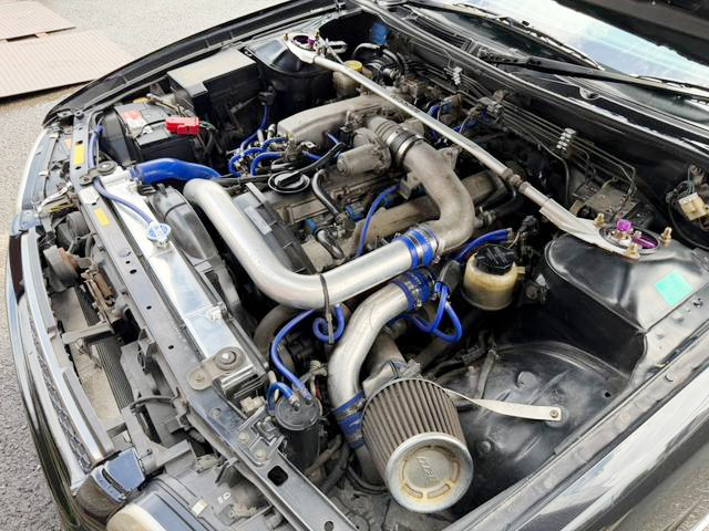 RB25DET Turbo engine.