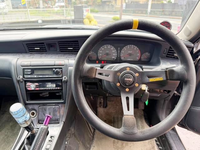 Dashboard and Manual Shift of C35 LAUREL 25 CLUB S TURBO TYPE-X.