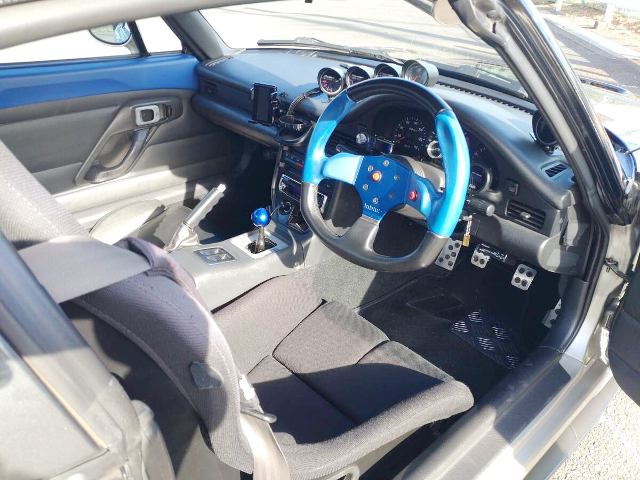 Interior of 130PS EA11R SUZUKI CAPPUCCINO.