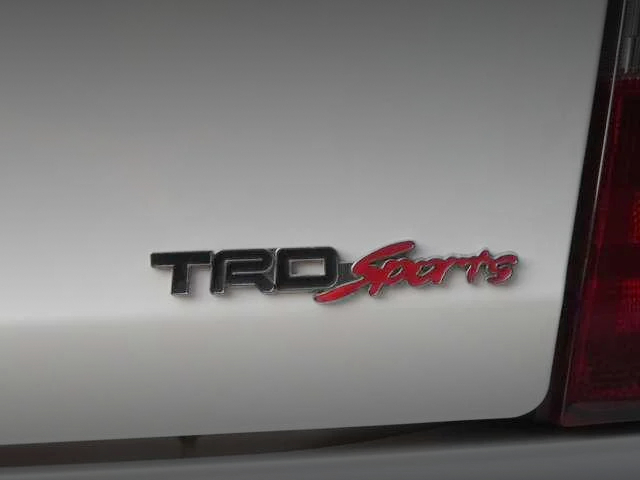 TRD emblem of SXS13Y COMFORT GT-Z SUPERCHARGER.