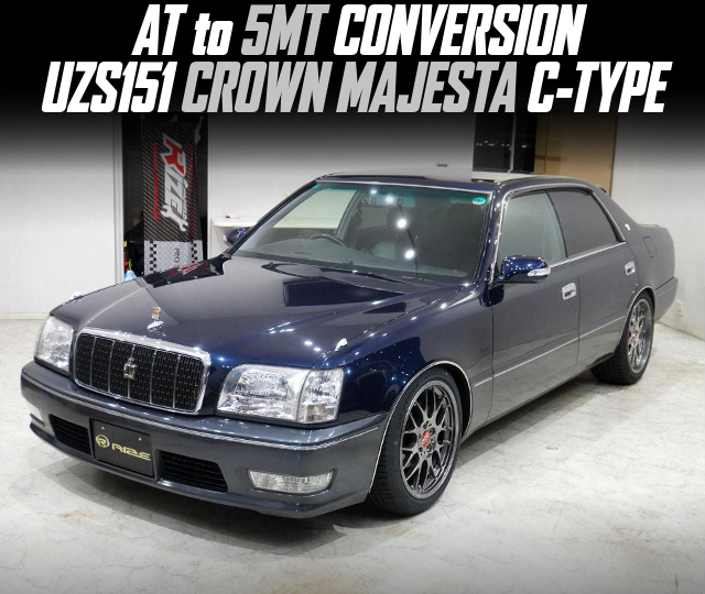 UZS151 CROWN MAJESTA C-TYPE With AT to 5MT CONVERSION.