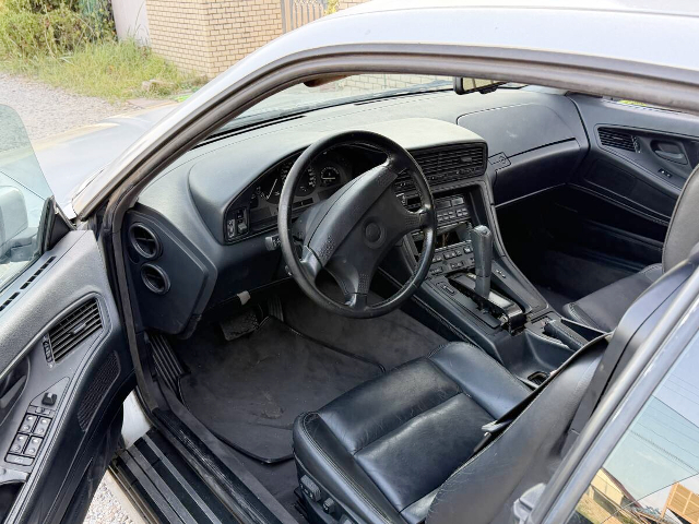 Driver Side interior of E31 BMW 850i.