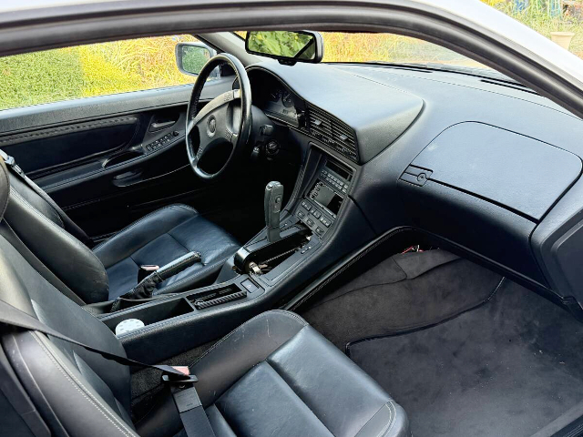 Passenger Side interior of E31 BMW 850i.