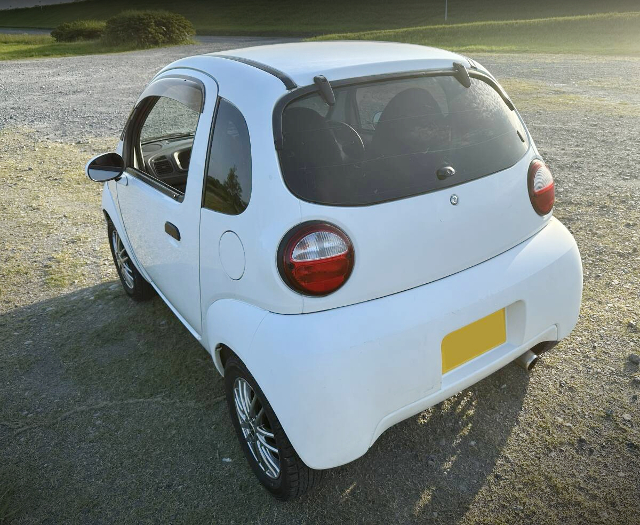 Rear exterior of EC22S SUZUKI TWIN.