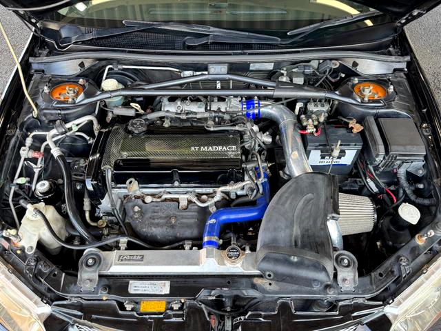 4G63 With TOMEI 2.2L Stroker KIT and HKS GT3-RS TURBOCHARGER.