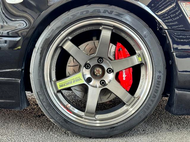 TE37SL Rim of LANCER EVOLUTION VIII GSR.