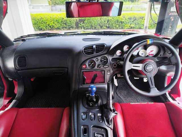 Interior of RE-AMEMIYA AC037 BODY FD3S RX-7 TYPE-R.