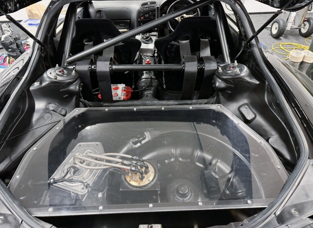 Two-seats of 650HP ROCKET BUNNY WIDEBODY FD3S MAZDA RX-7.