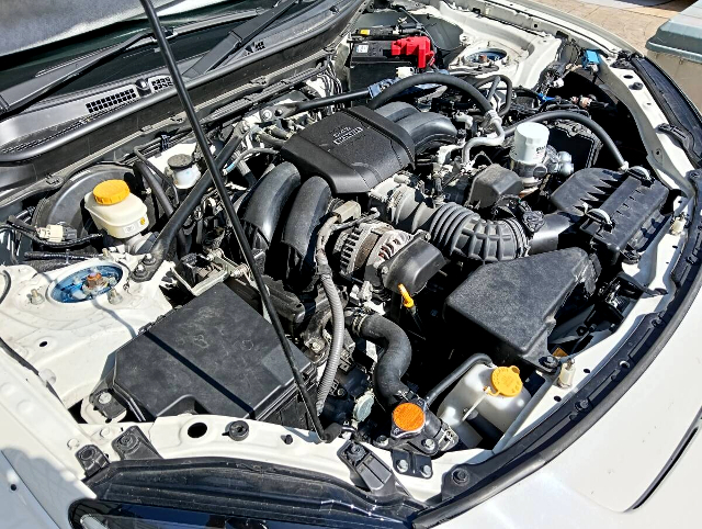FA24 engine of SHIBATA RACING VERSION WIDEBODY ZN8 TOYOTA GR86 RC.