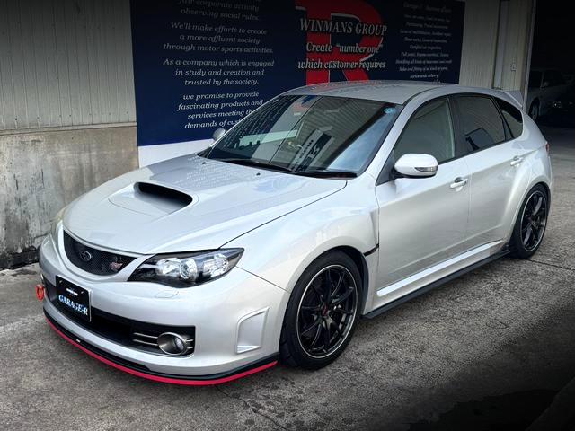 Front exterior of 401PS GRB IMPREZA HATCHBACK WRX STI.