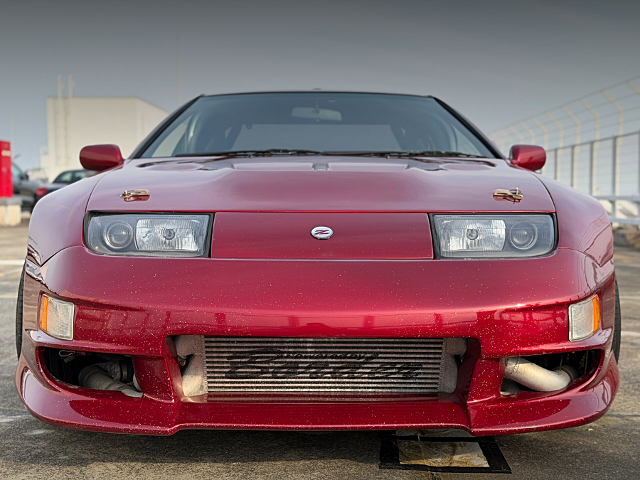 Front Mount Intercooler of BORDER Racing Full Complete Car WIDEBODY GZ32 FAIRLADY Z.