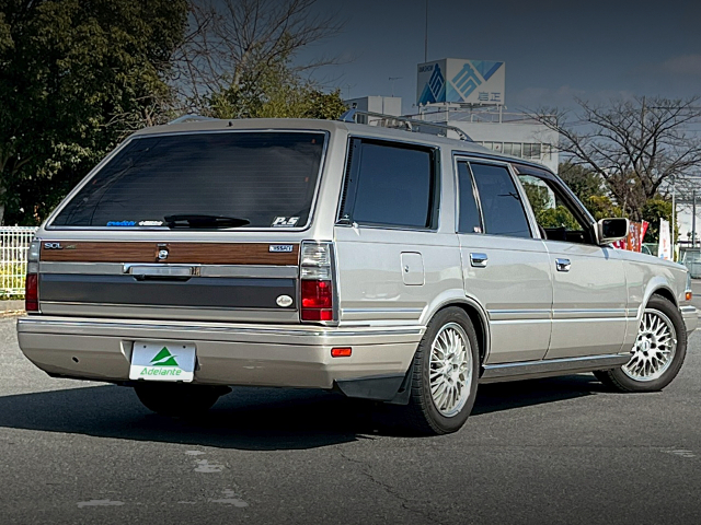 Rear exterior of WY30 Gloria Wagon V20E SGL Limited.