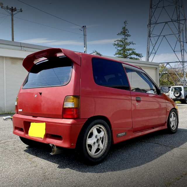 Rear exterior of HA21S ALTO WORKS RS/Z.
