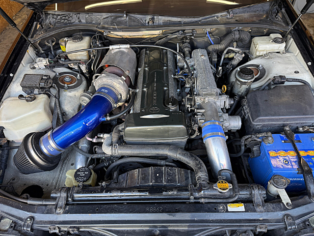 2JZ-GTE+GT3037 SINGLE TURBO.