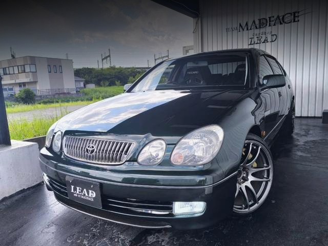 Front exterior of JZS161 ARISTO V300 VERTEX EDITION.