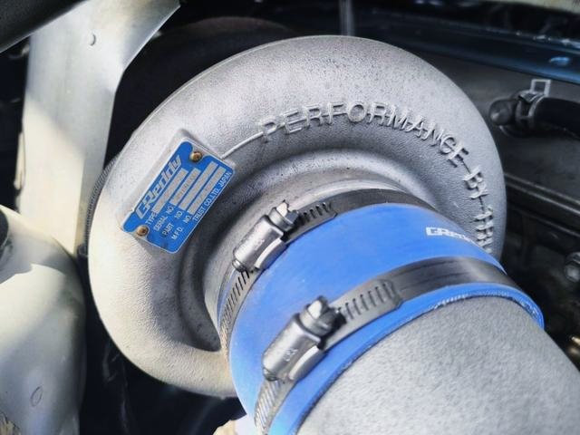 GREDDY T78-33D Turbocharger on 2JZ-GTE engine.