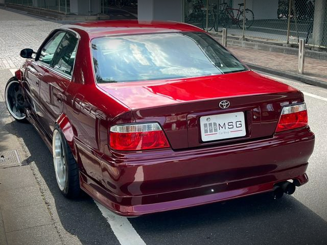 Rear exterior of WIDEBODY JZX100 CHASER TOURER-V.